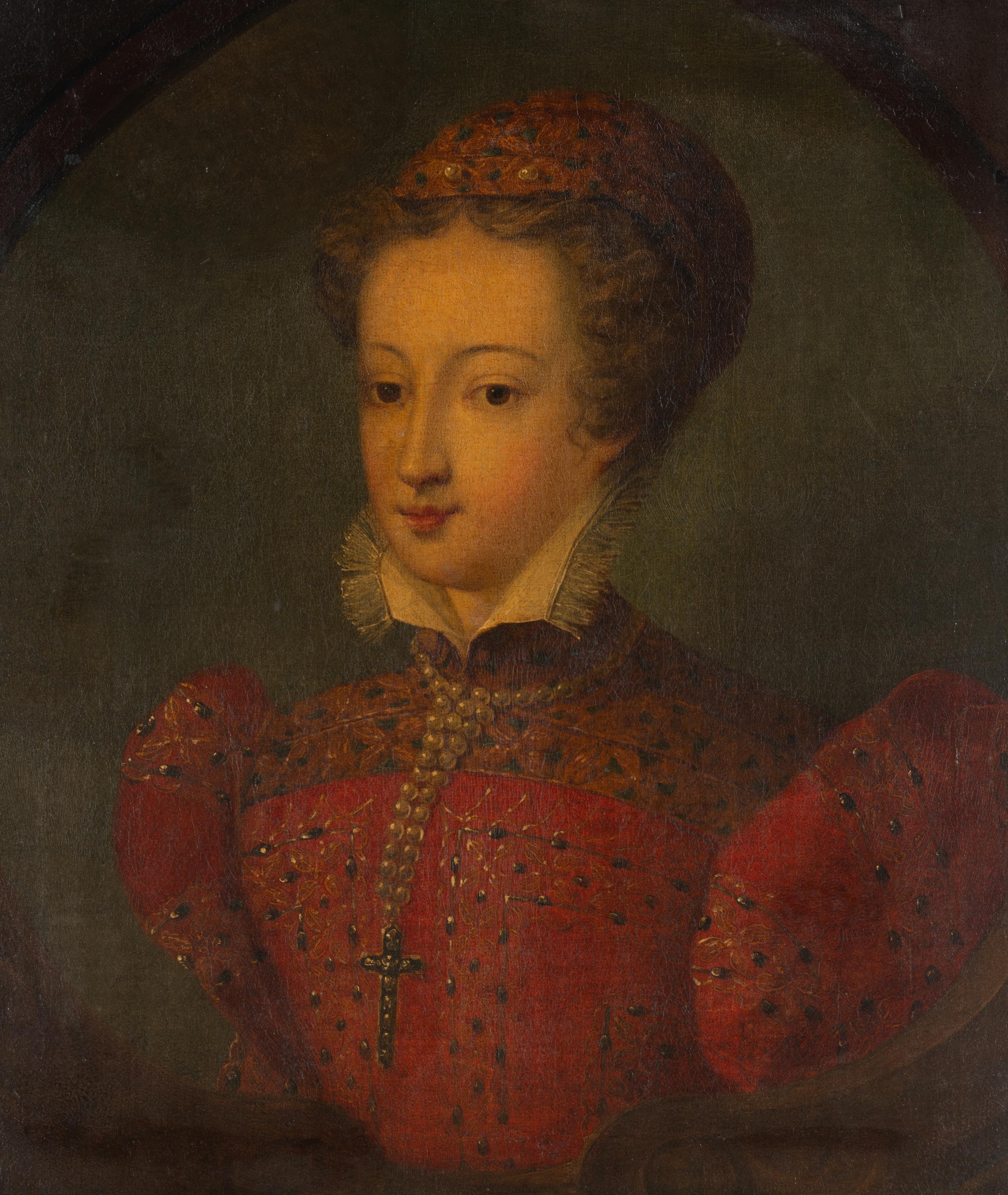 Manner of Federico Zuccaro, 19th Century (Italian, born c. 1540–1609) — Portrait of a Lady, formerly identified as Mary, Queen of Scots