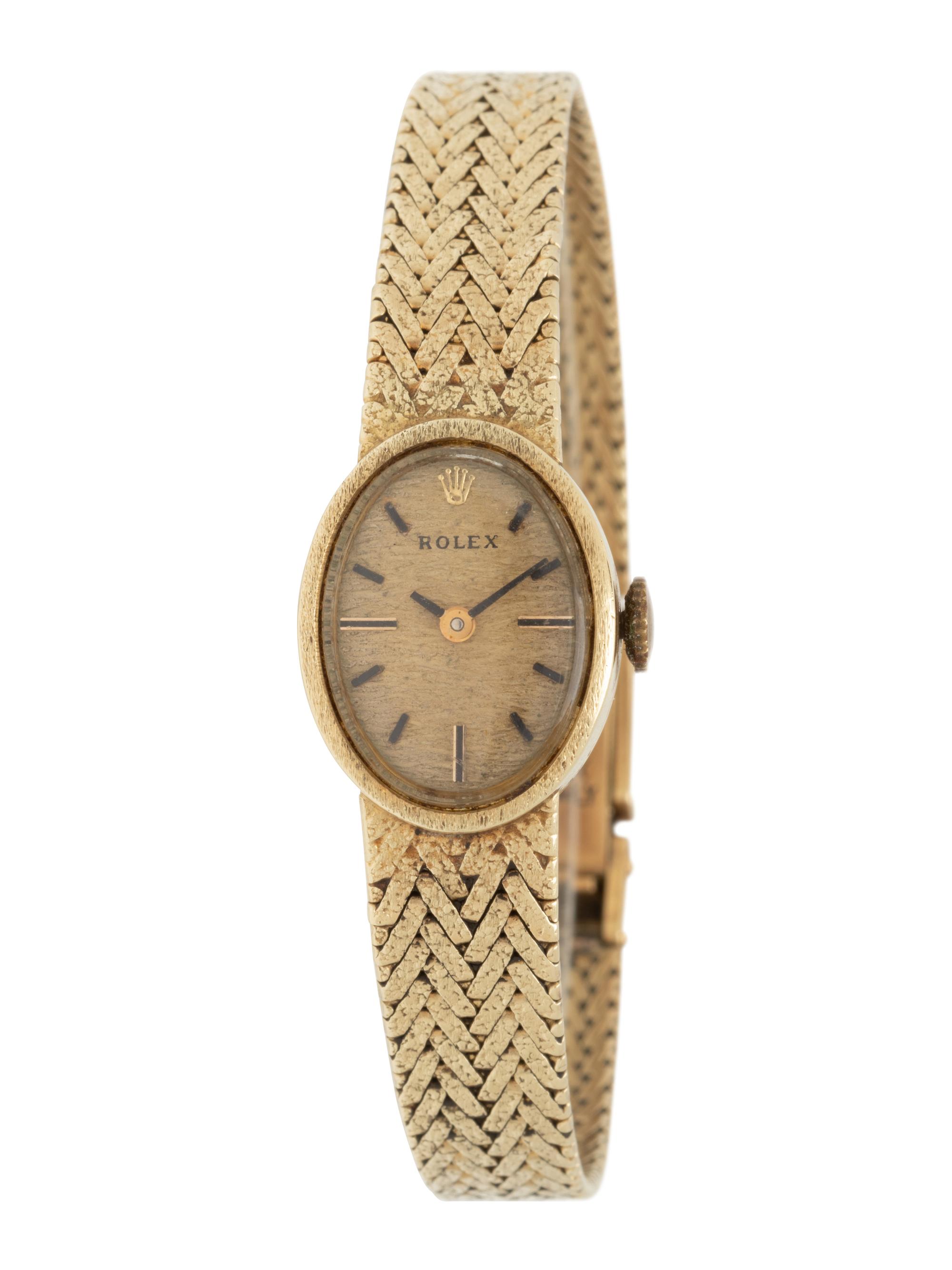 ROLEX, 14K YELLOW GOLD WRISTWATCH