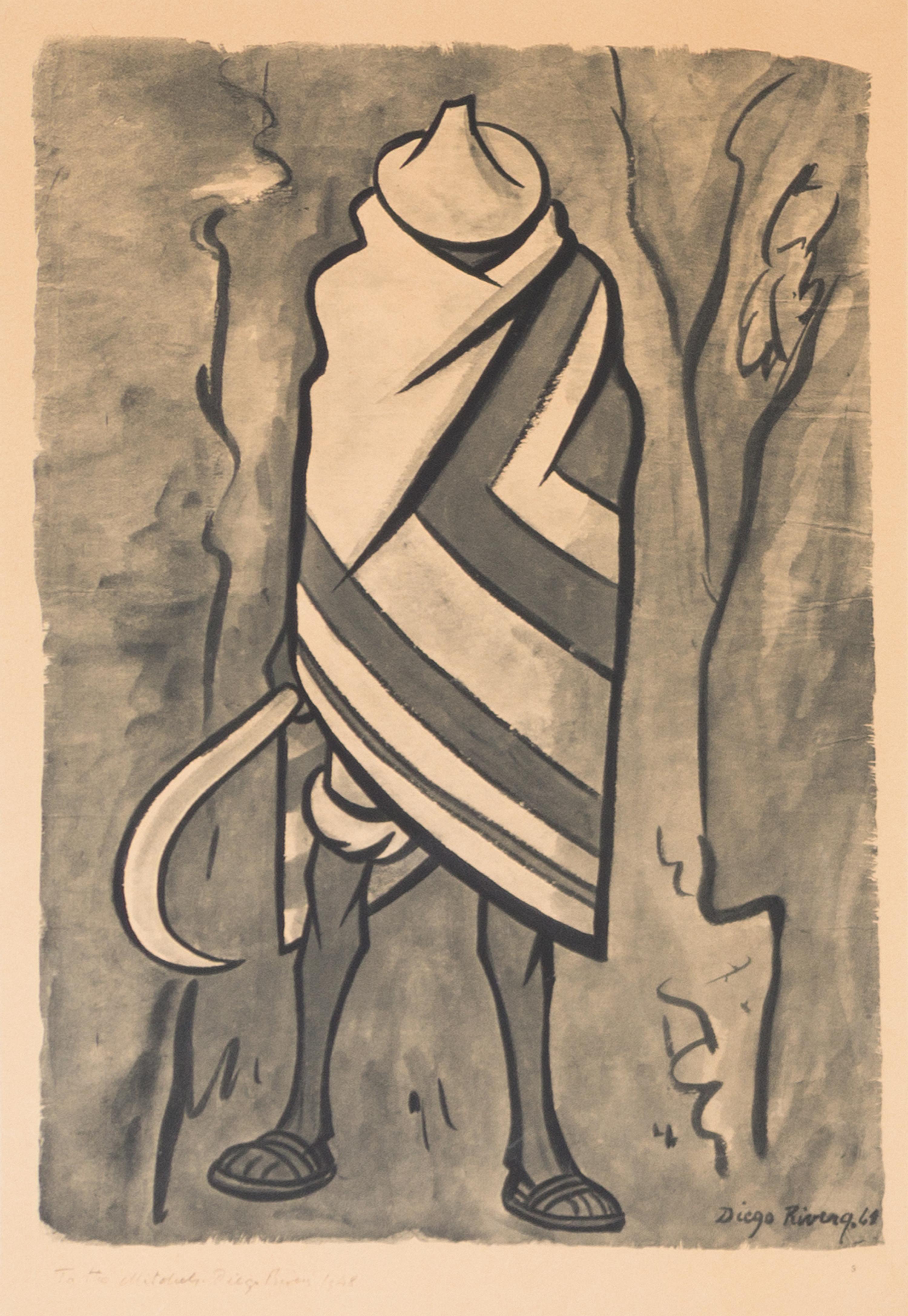 After Diego Rivera, (Mexican, 1886-1957), Acuarelas, 1935-1945 (portfolio of 19 of 25 lithographs with original jacket)