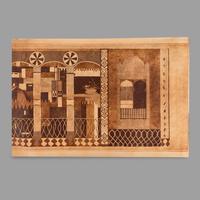 Arabian Nights wallpaper panel, 1948 Katzenbach & Warren, USA