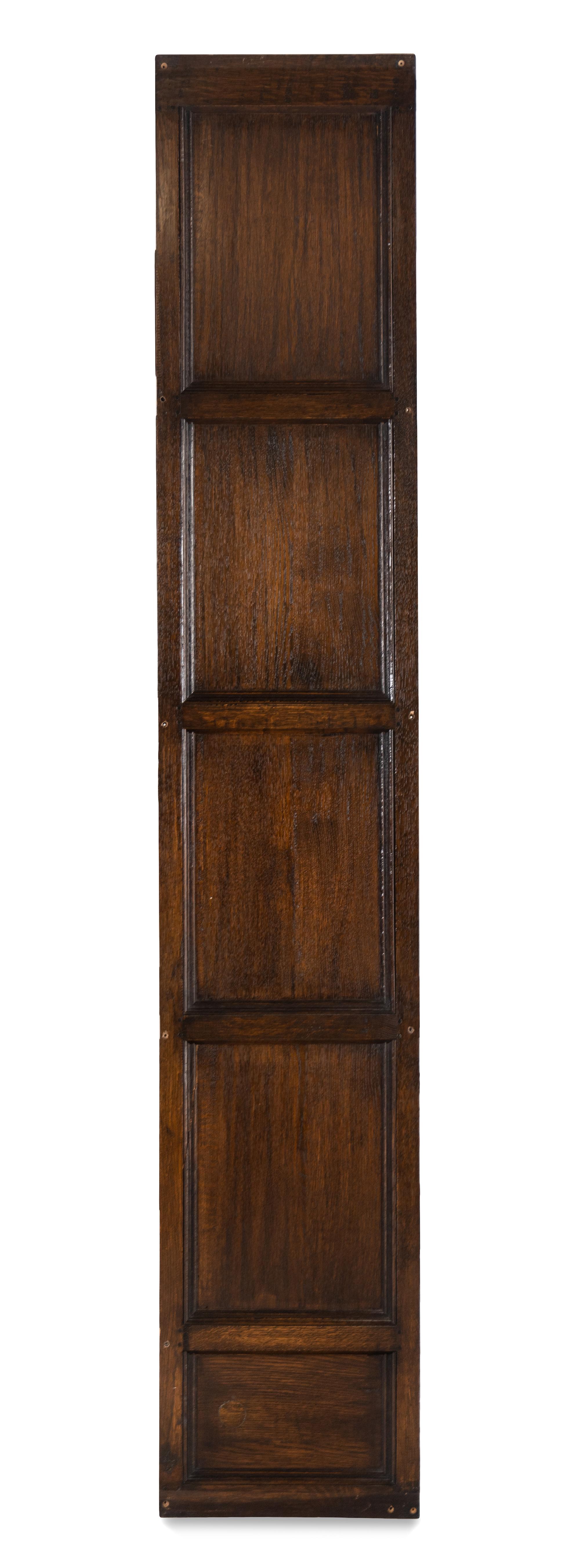A Group of Elizabethan Oak Room Panels from Whitehall, Shrewsbury