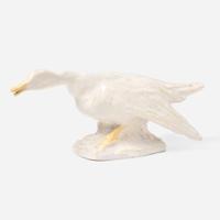 Sadie Irvine (American, 1887-1970) Figure of a Swan for Newcomb College Pottery, New Orleans, Louisiana, USA, circa 1920