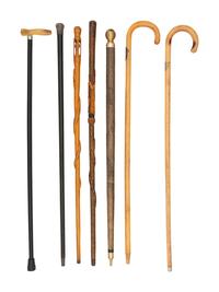 Seven Walking Sticks