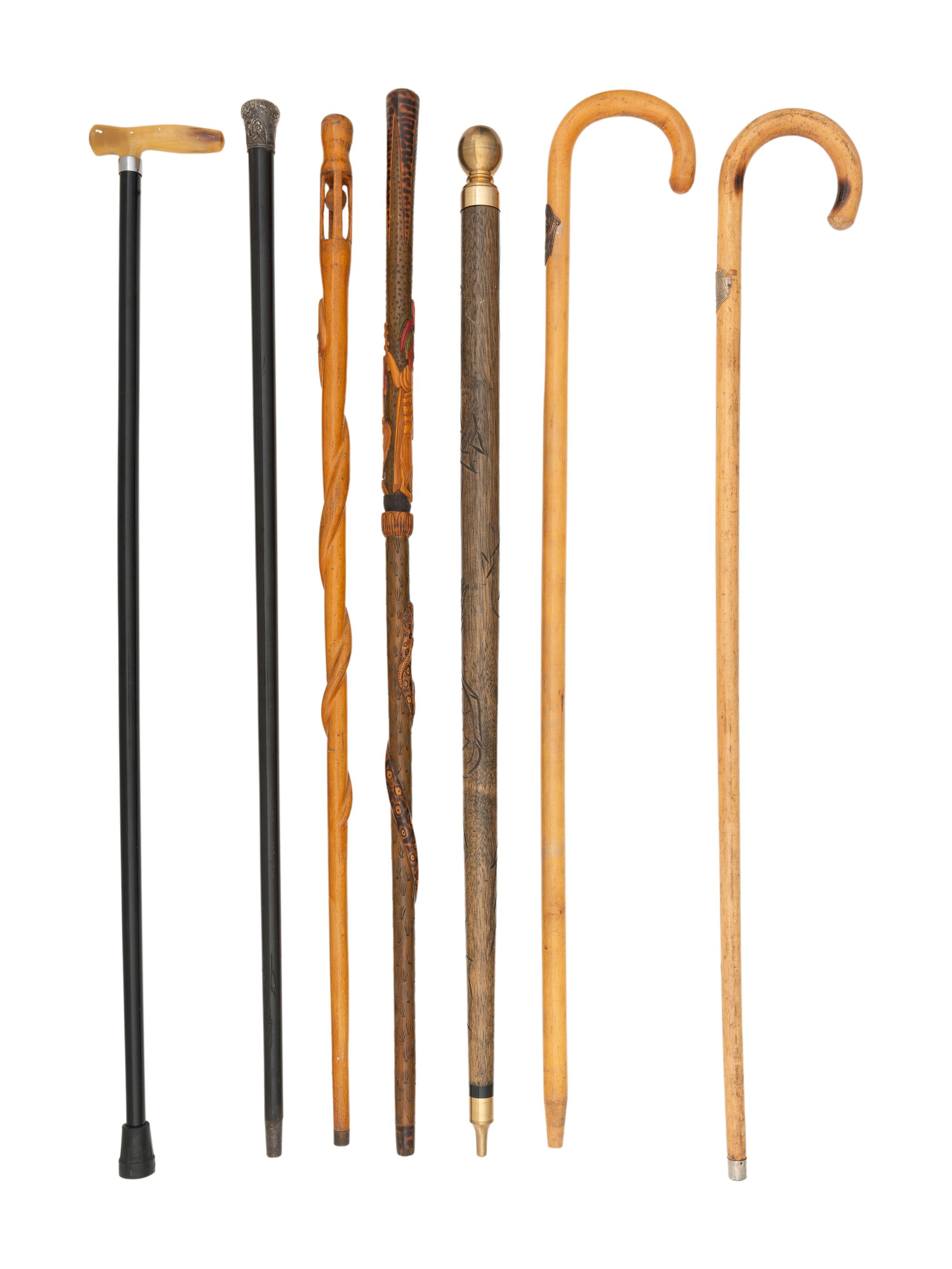 Seven Walking Sticks