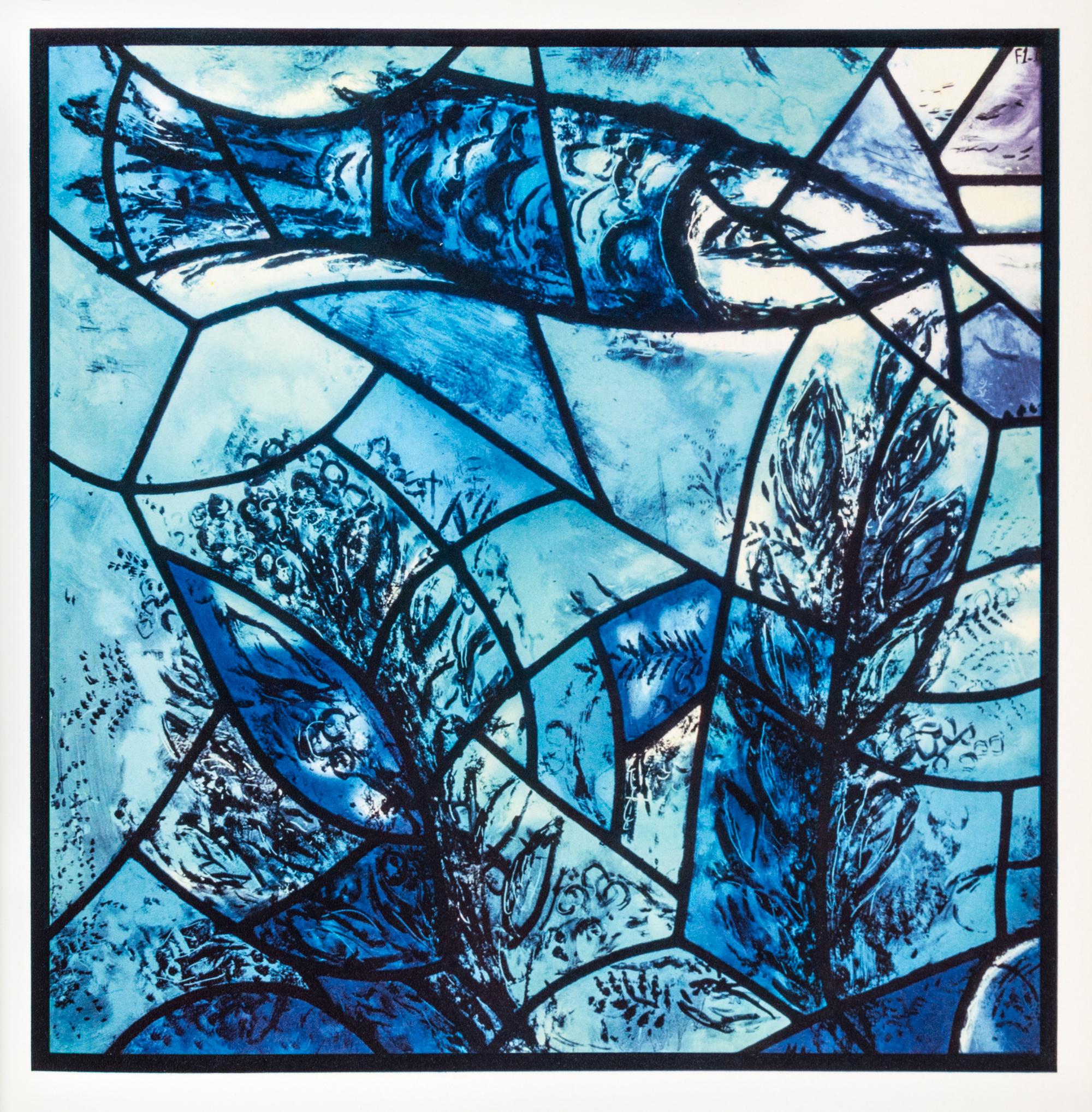 (CHAGALL, MARC) LEYMARIE, JOHN. The Jerusalem Windows. New York; Monte Carlo, (1962).
