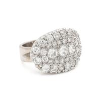 PLATINUM, WHITE GOLD, AND DIAMOND RING