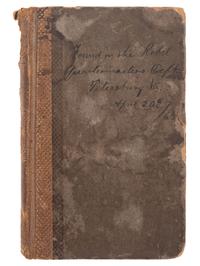 [CIVIL WAR]. Confederate New Testament identified to W.J. Hill, Cobb's Georgia Legion, recovered at Petersburg, VA, 20 April 1863.