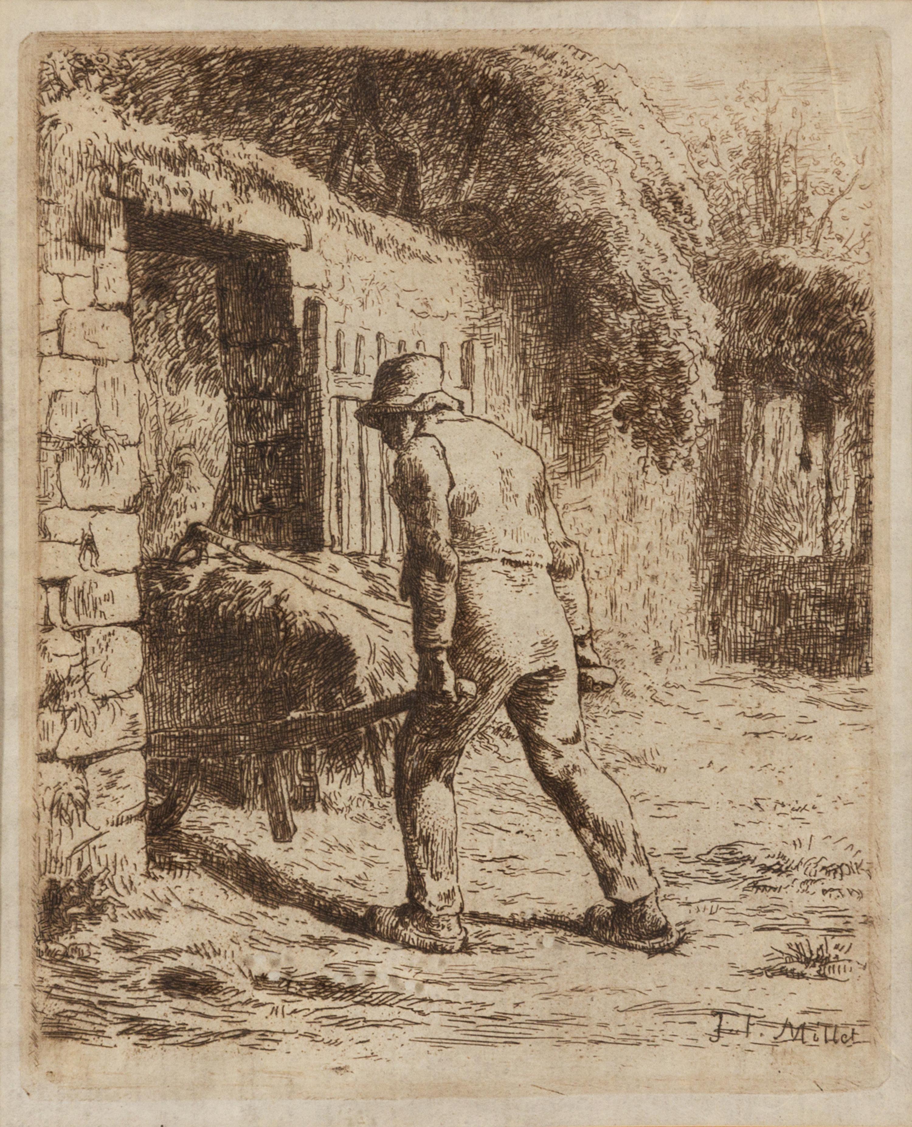 Le Paysan rentrant du fumier