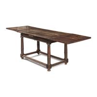 An English Oak Extension Refectory Table