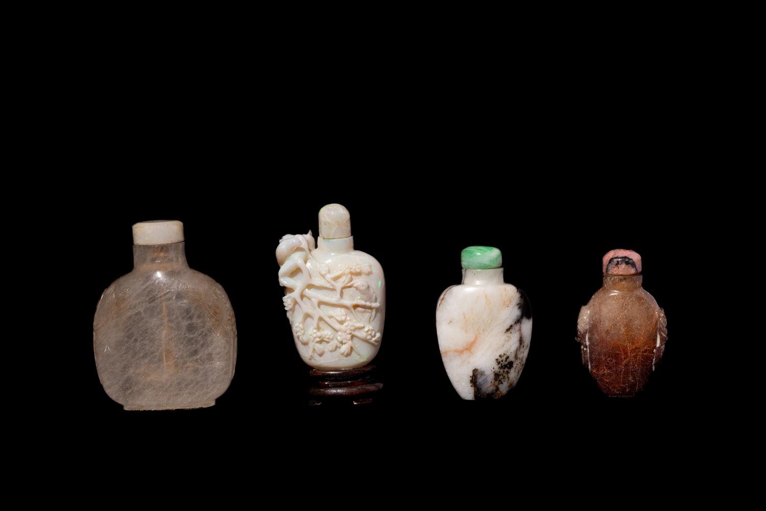 Four Chinese Snuff Bottles