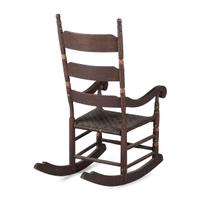 A Paint Decorated Rocking Chair