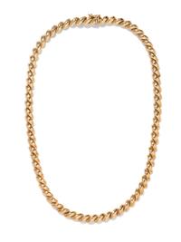 YELLOW GOLD NECKLACE
