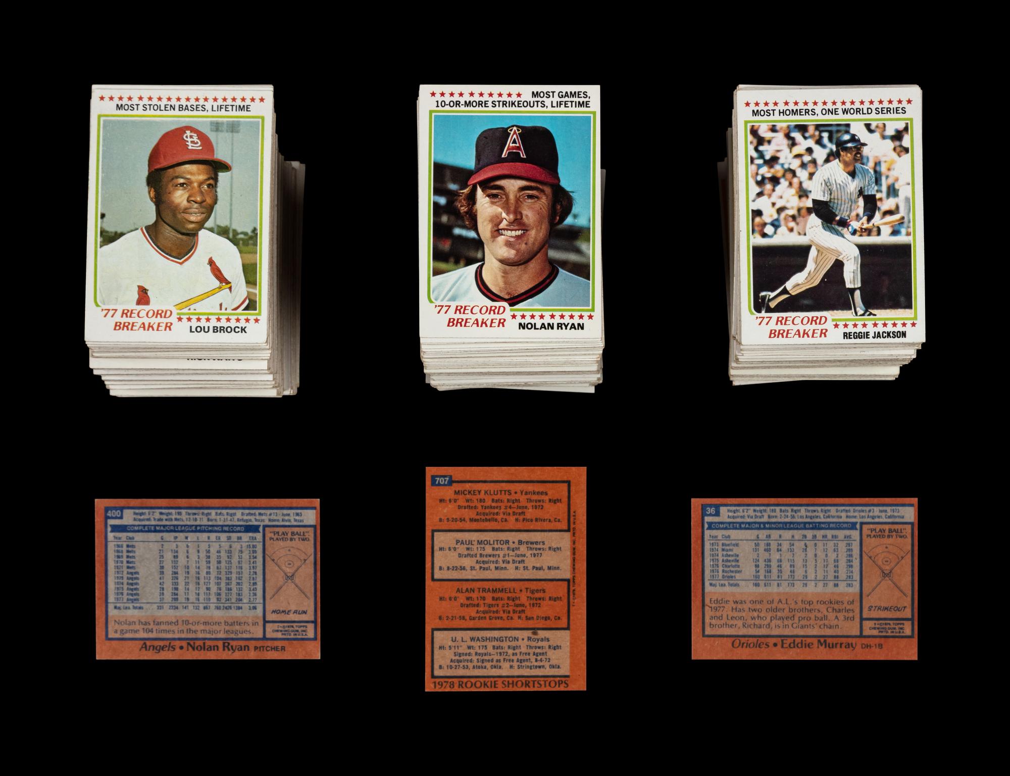 A Complete Set of 1978 Topps Baseball Cards (726/726)