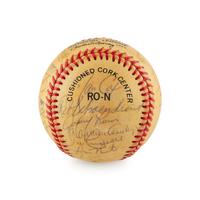 A 1985 St. Louis Cardinals Team Signed Autograph Baseball (Beckett Authentication Services)