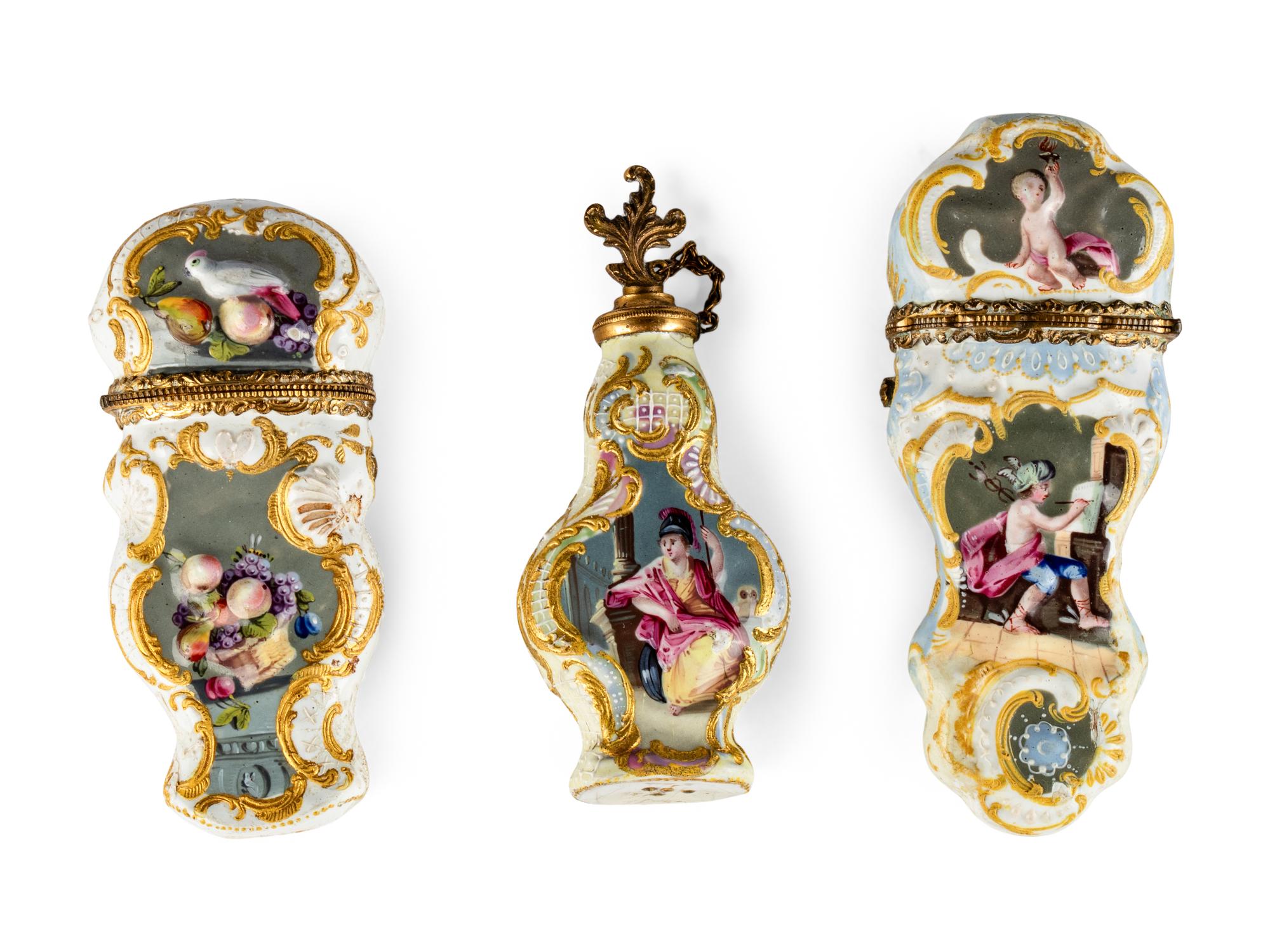 Three South Staffordshire Enamel Articles