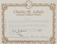SCHULZ, Charles M. (1922-2000).