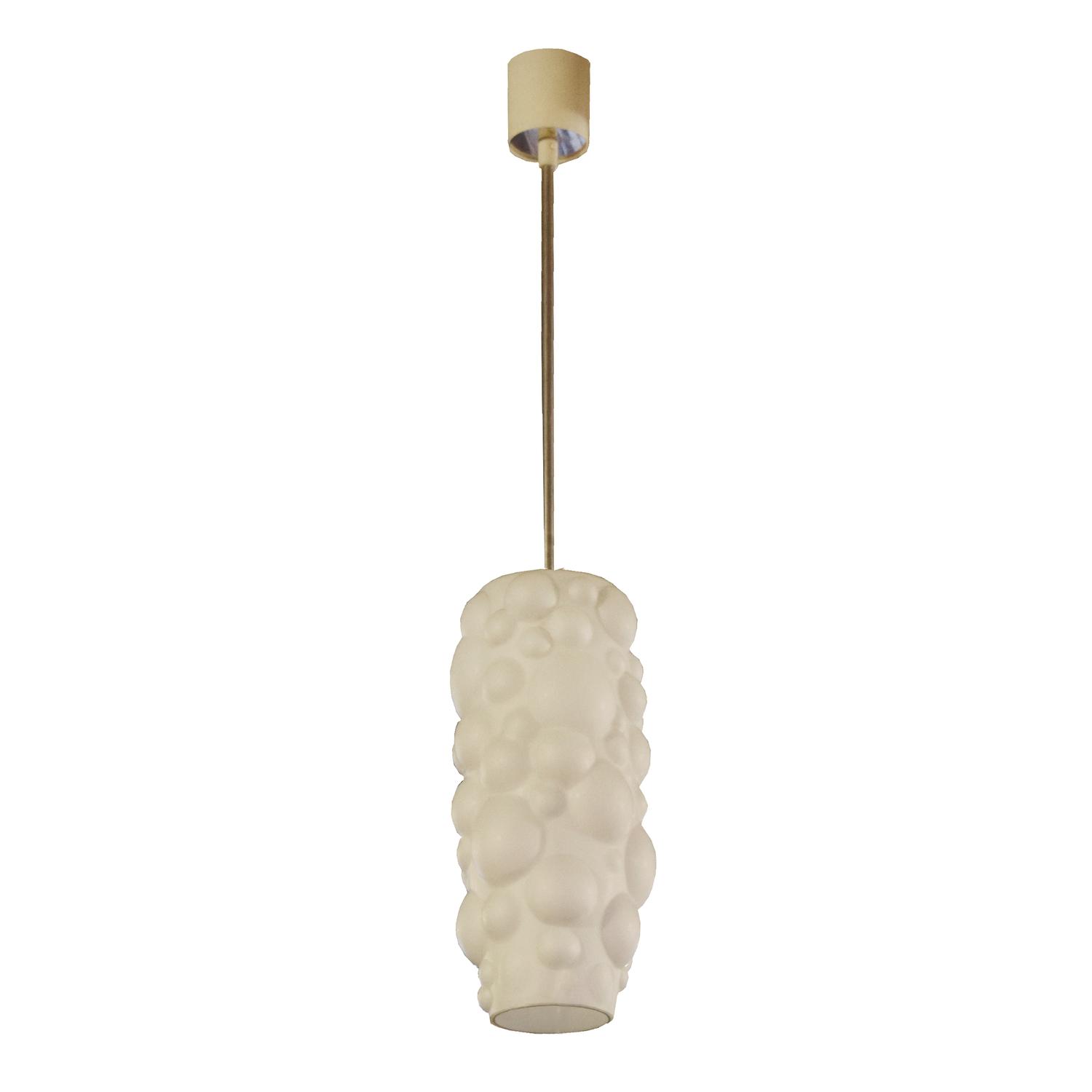A Pair of Mid-Century Light Fixtures 7" W x 7" D x 34" H — Czech Republic, Mid-20th Century