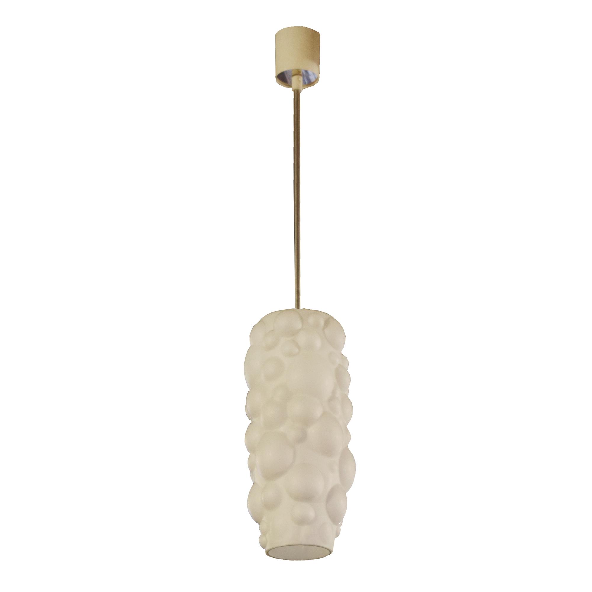 A Pair of Mid-Century Light Fixtures 7" W x 7" D x 34" H — Czech Republic, Mid-20th Century