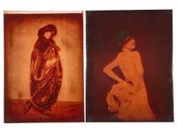 JOHNSTON, Alfred Cheney (1885-1971). Large photographic archive of glass negatives and prints. Ca 1910s-1920s.