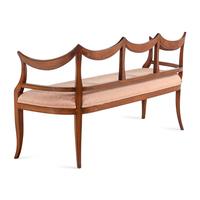 An Italian Fruitwood Settee