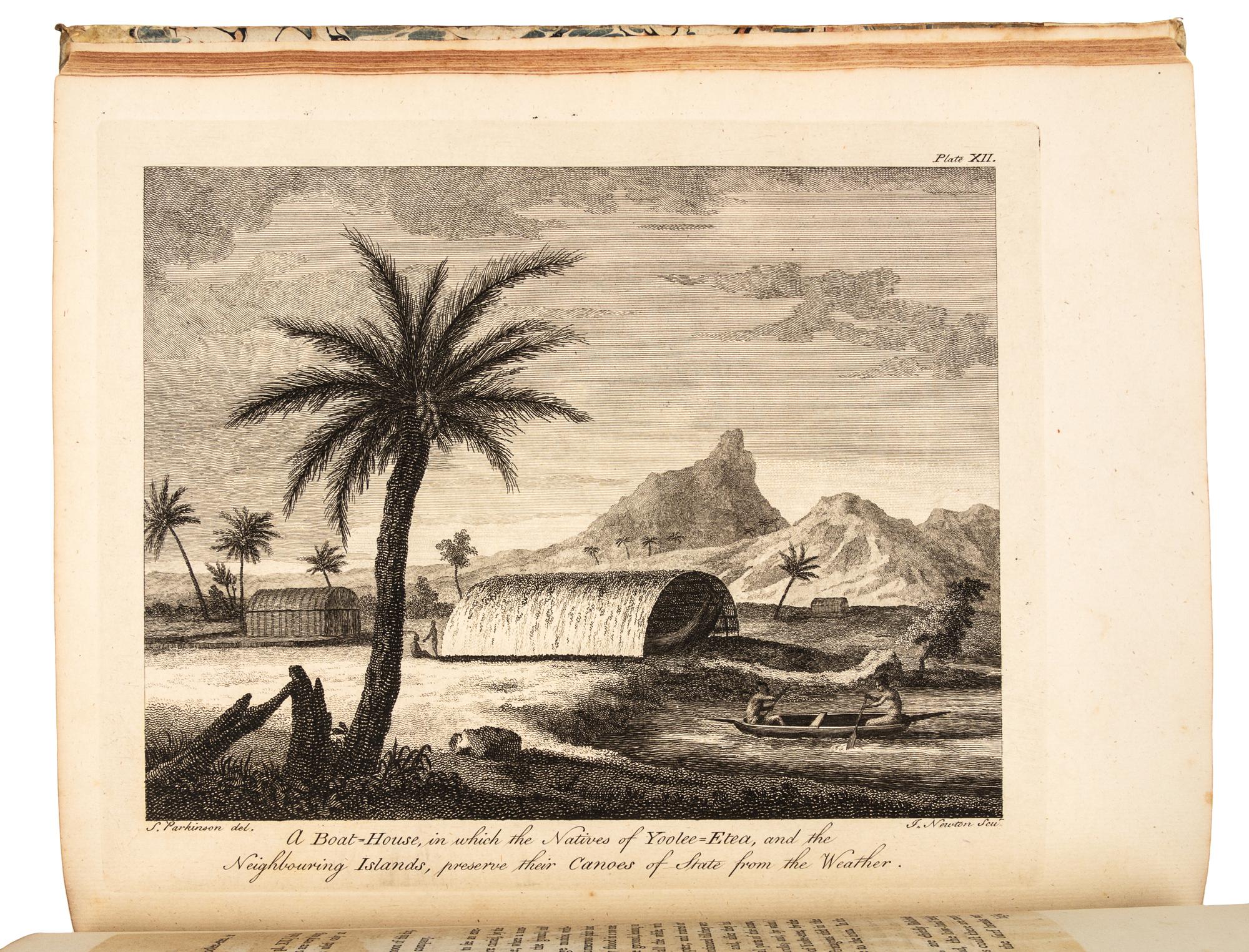 PARKINSON, Sydney (1745?-1771). A Journal of a Voyage to the South Seas. London, 1773. FIRST EDITION, LARGE-PAPER ISSUE.