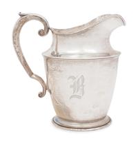 An American Silver Water Pitcher