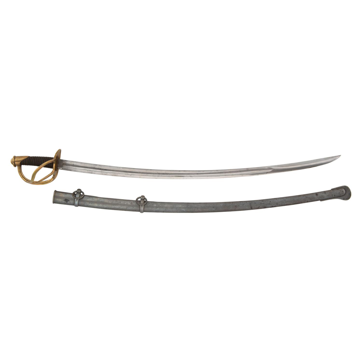 Mexican War-era Ames Model 1840 Heavy Cavalry Saber