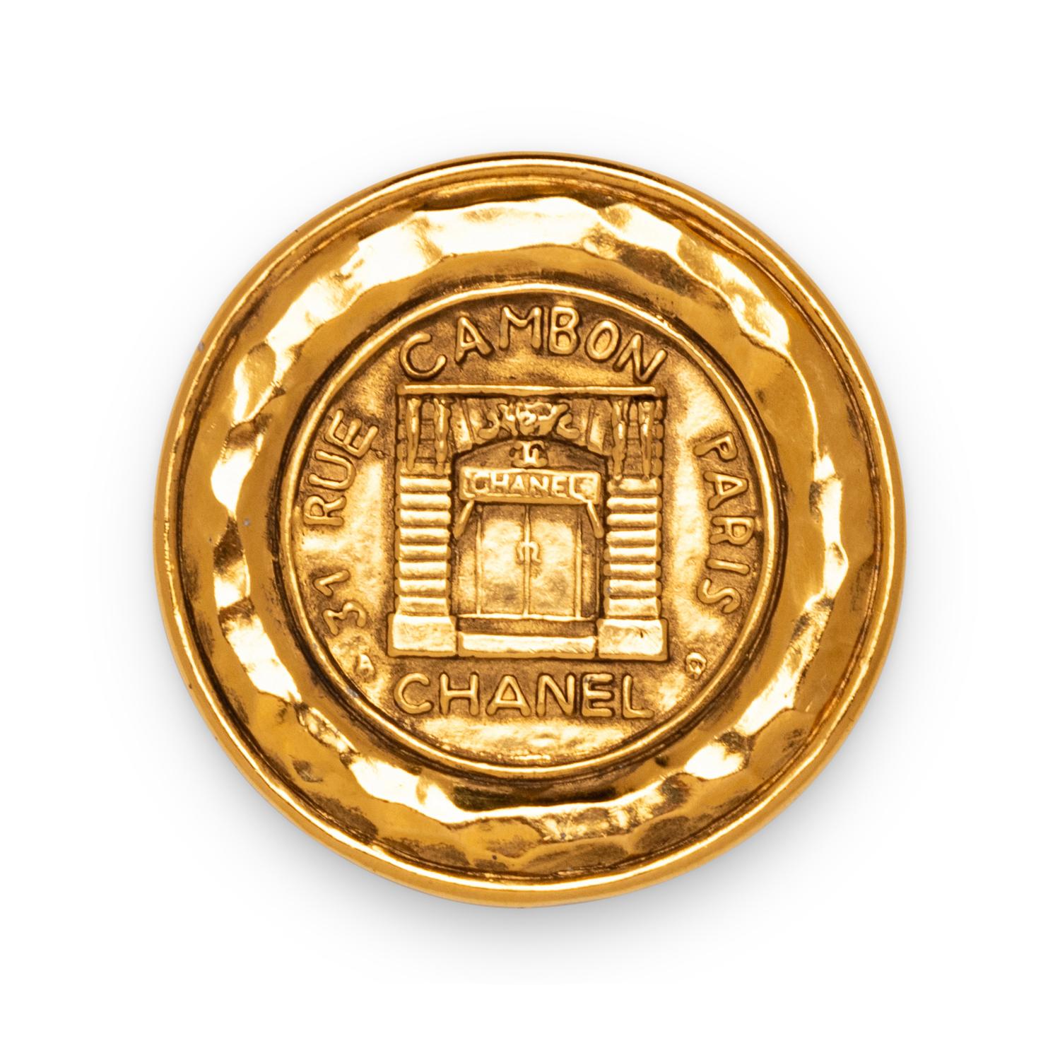 Chanel, Medallion Brooch
