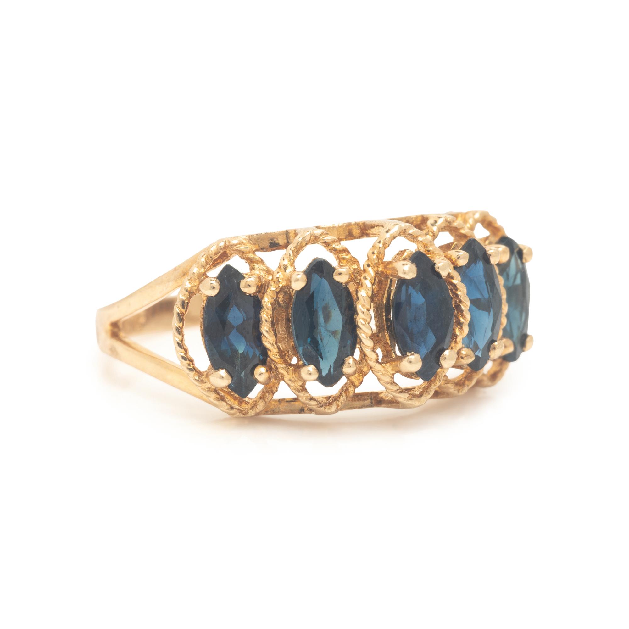 Collection of Four Gemstone Rings