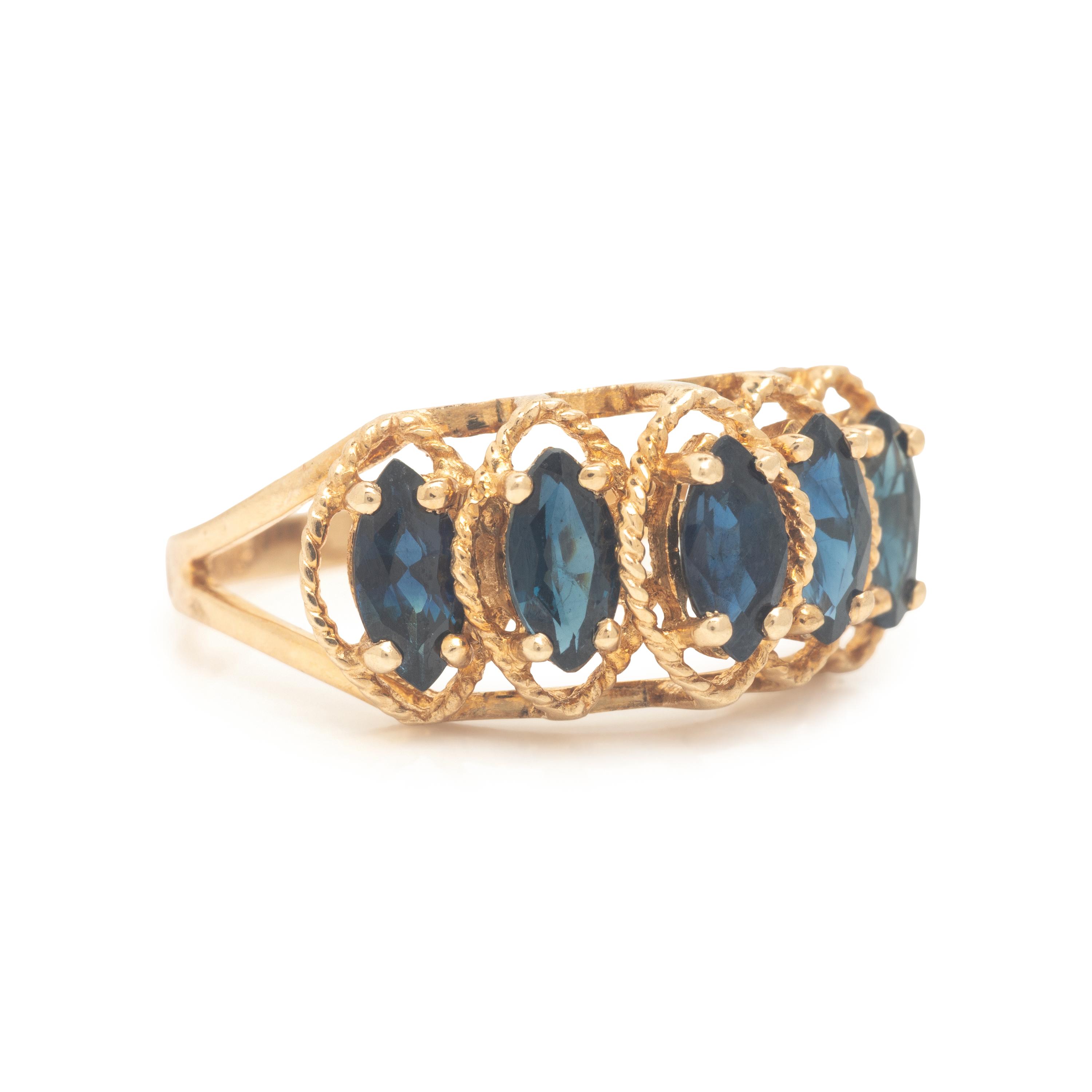 Collection of Four Gemstone Rings
