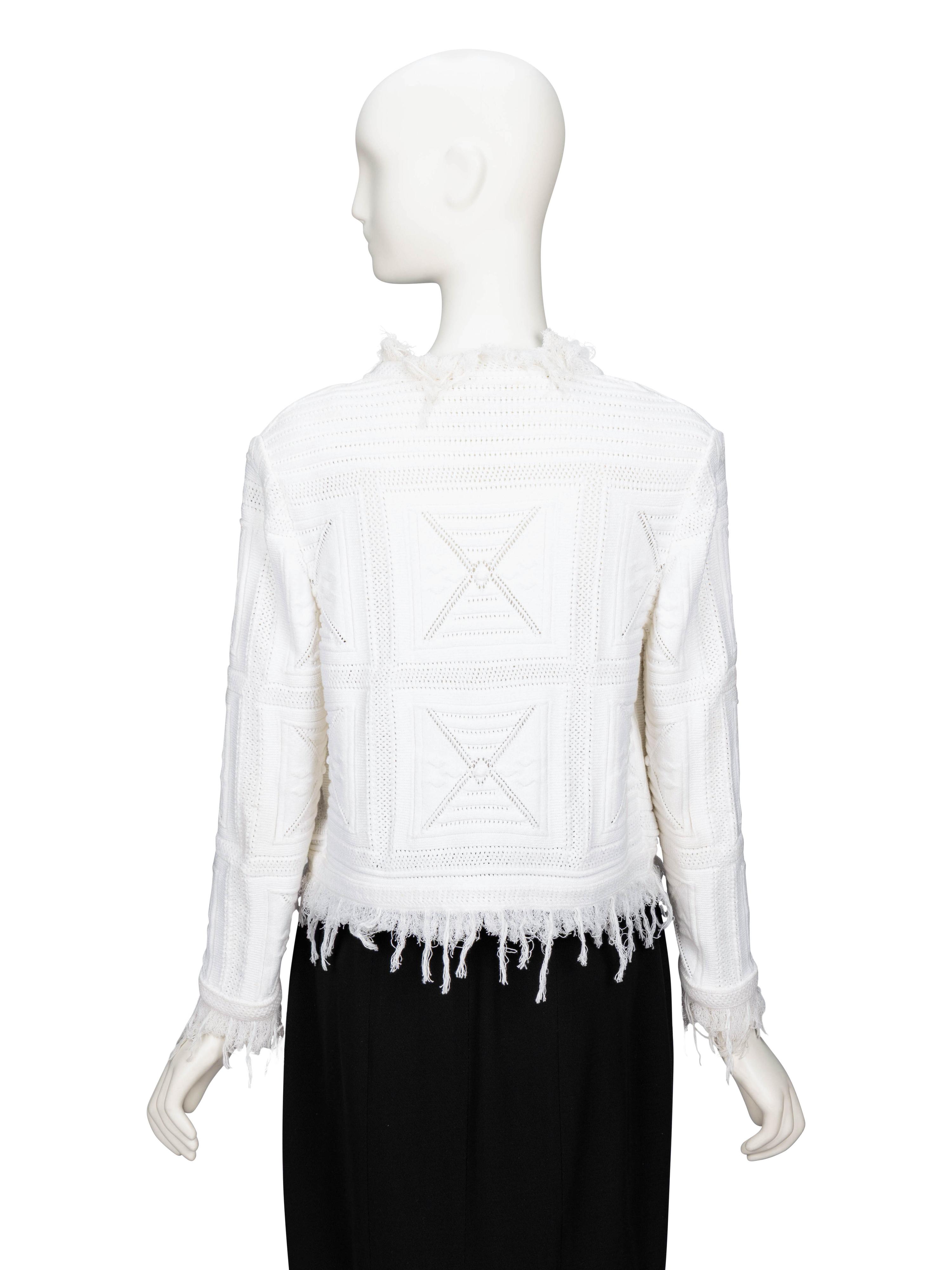 Chanel, Two Knit Cotton Cardigans