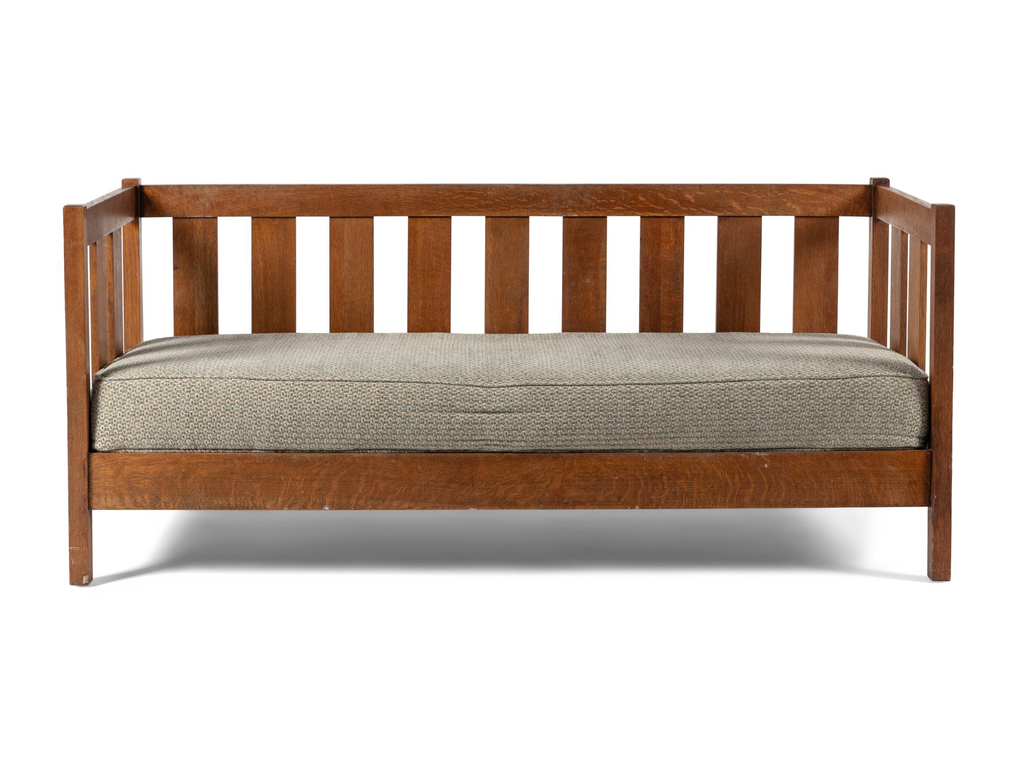 An Arts and Crafts Oak Settle