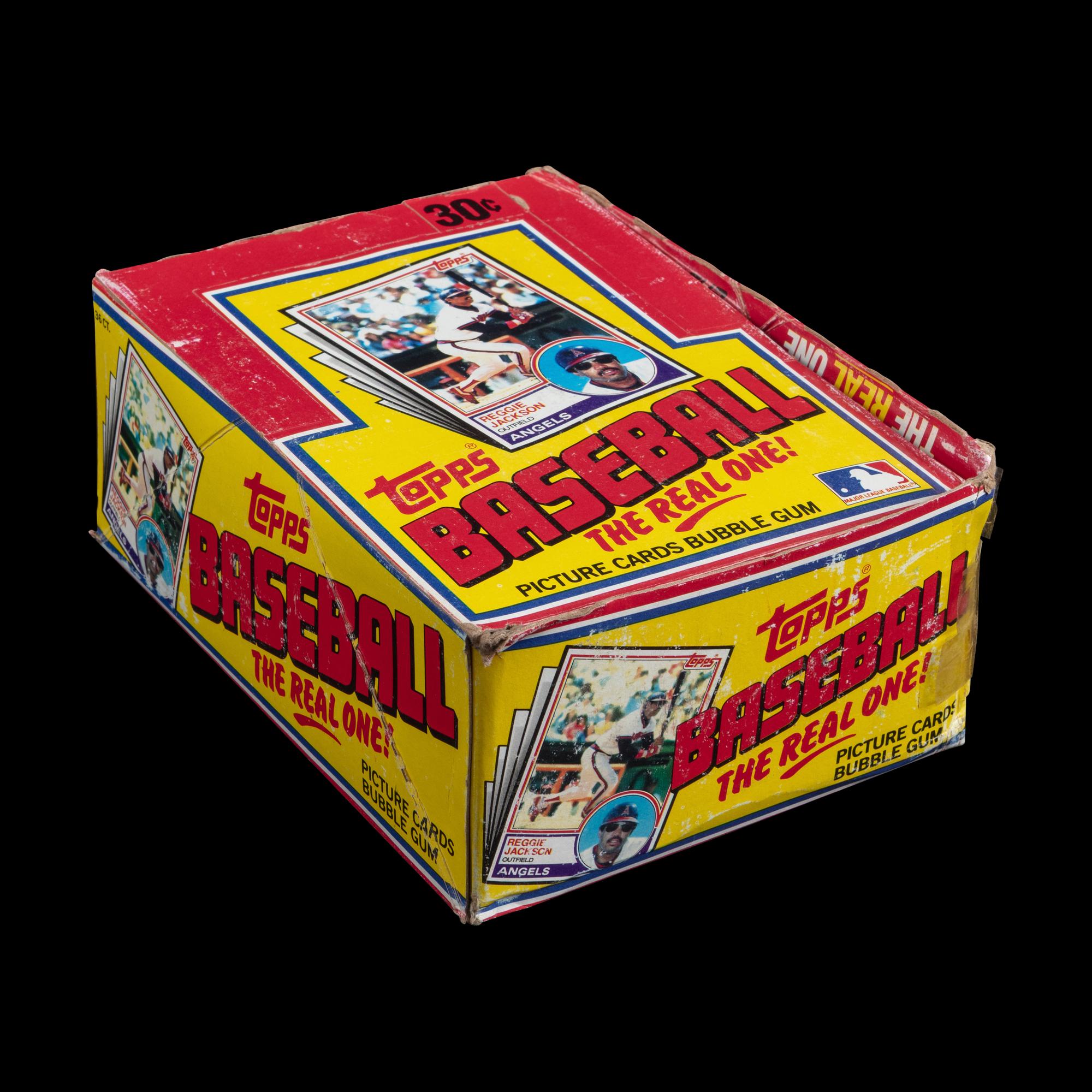 An Unopened Wax Box of 1983 Topps Baseball Cards – Possible Boggs, Gwynn, Sandberg Rookies