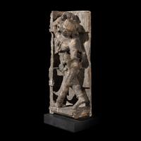 An Indian Marble Figure of Alasya Kanya, Rajasthan, Mount Abu, Circa 14th Century