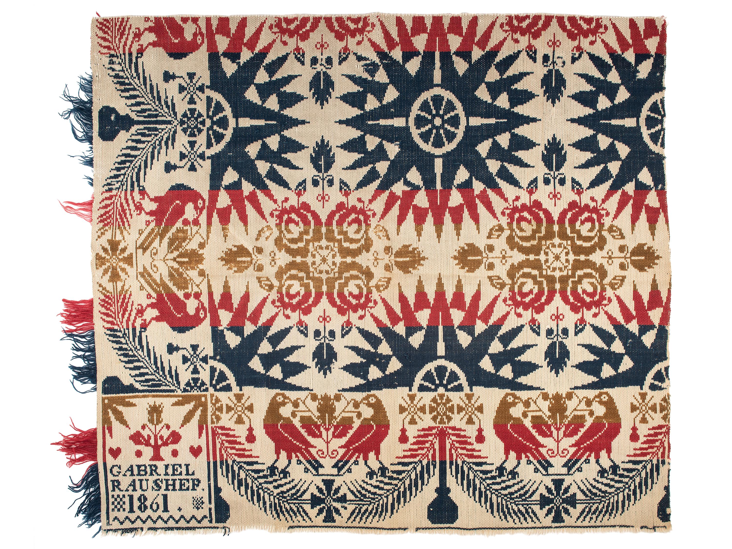 An American Needlework Alphabet and Verse Sampler Wrought by Minerva Scott
