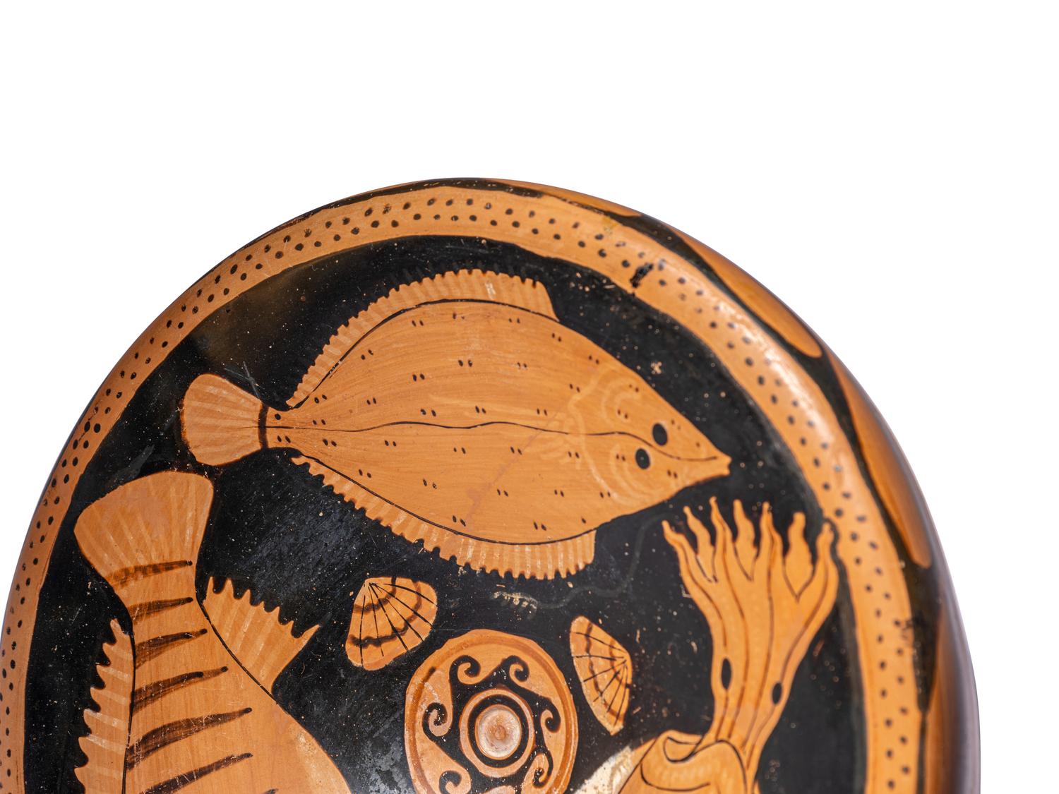 An Apulian Red-Figured Fishplate