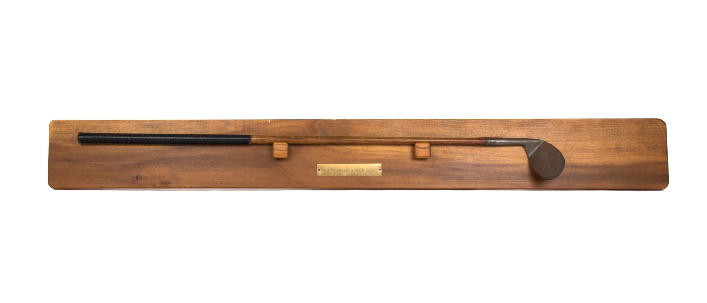 An Antique Golf Club Length of club 37 1/2 inches. — 20TH CENTURY