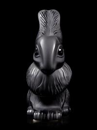 A Lalique Cesar Rabbit Sculpture