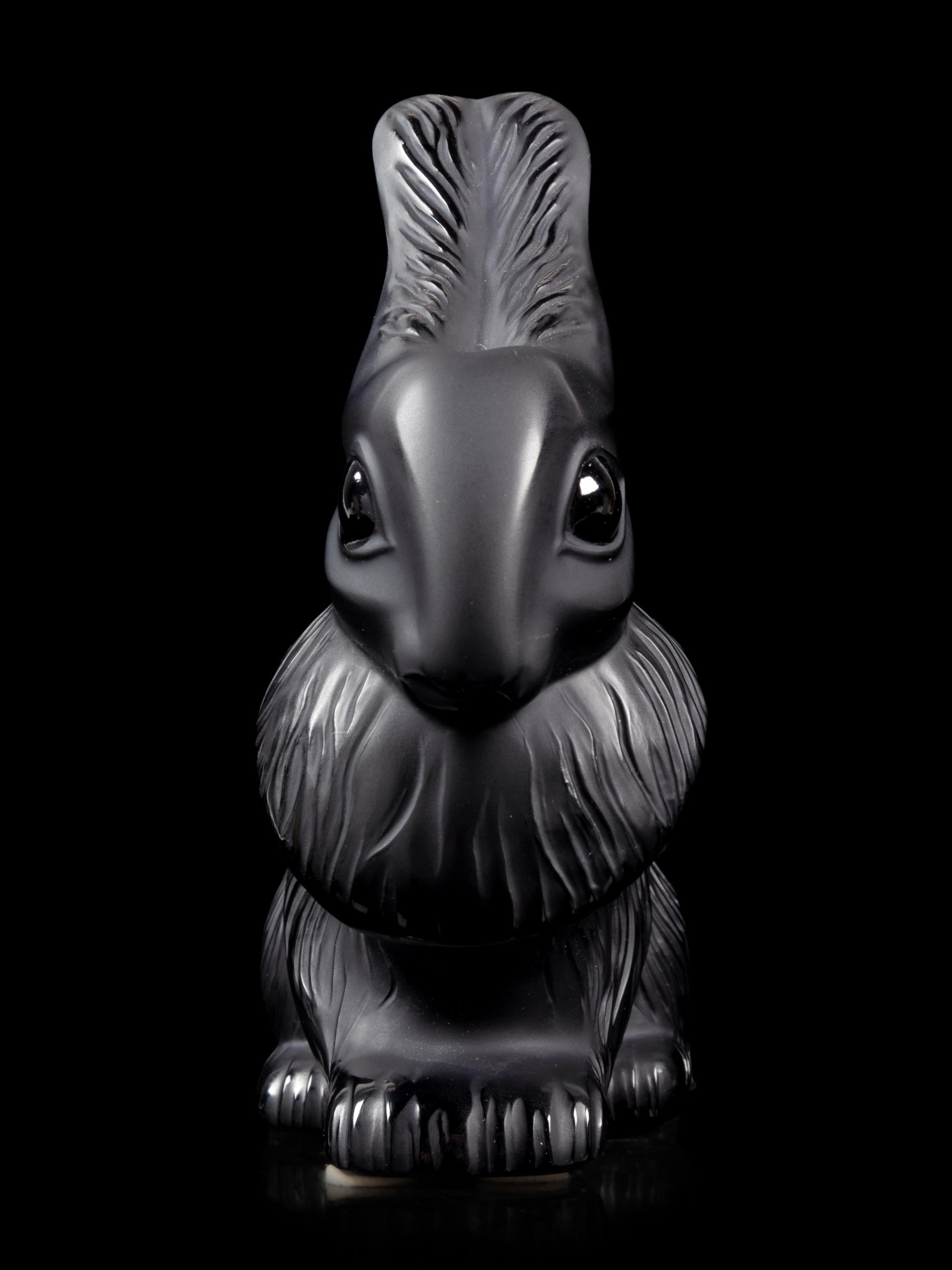 A Lalique Cesar Rabbit Sculpture