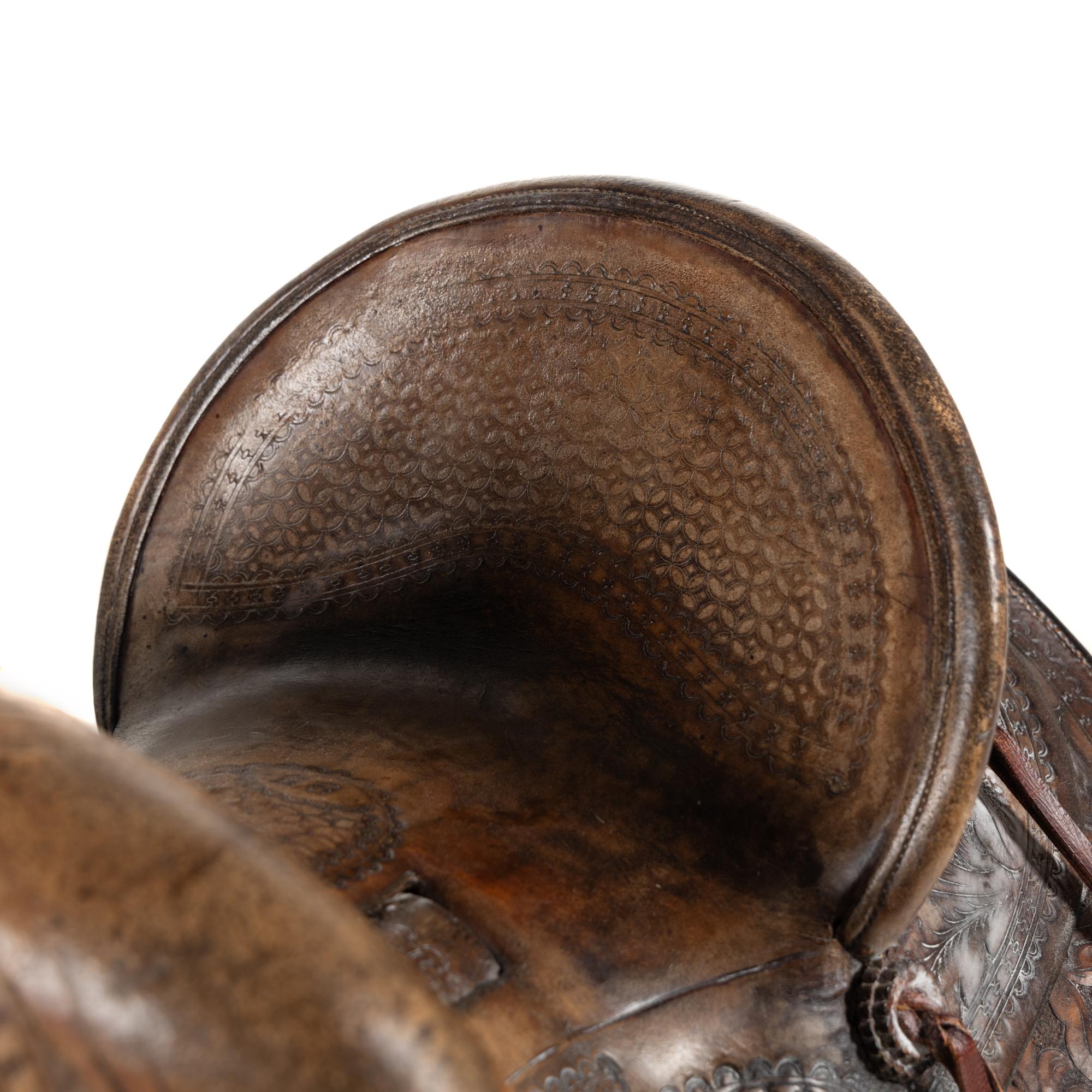 A High-Backed Western Saddle, by Miles City Saddlery