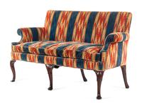 A George II Carved Walnut Sofa