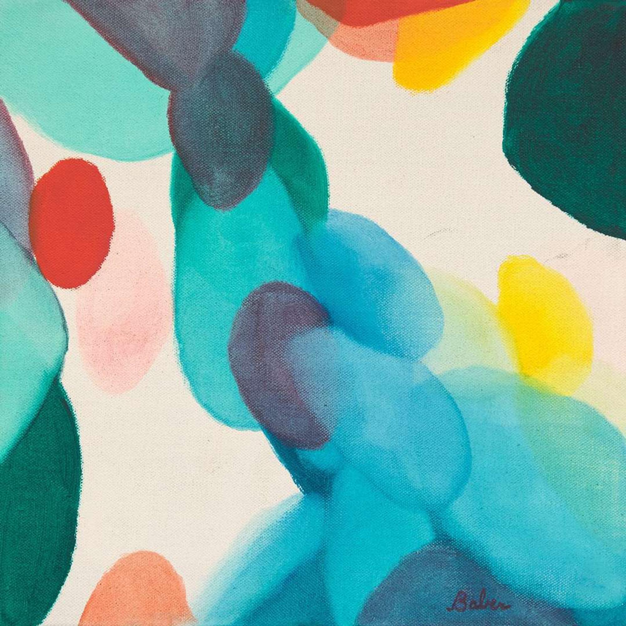 Alice Baber (American, 1928-1982) - Blue Float