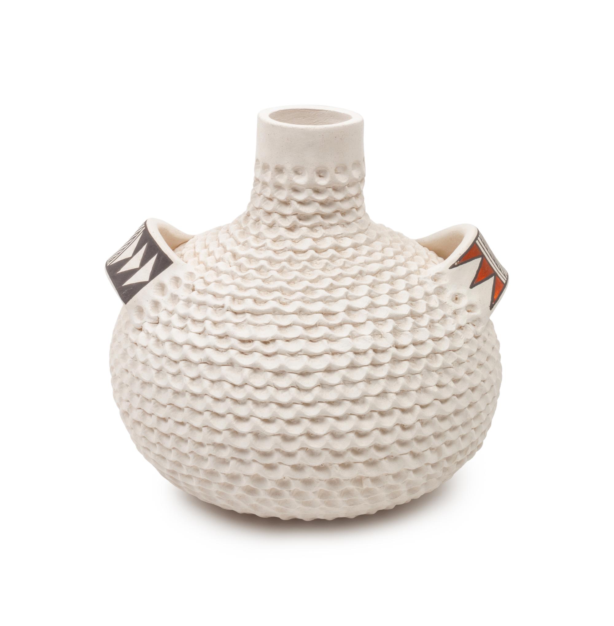 Stella Shutiva (Acoma, 1939-1997) Corrugated Jar