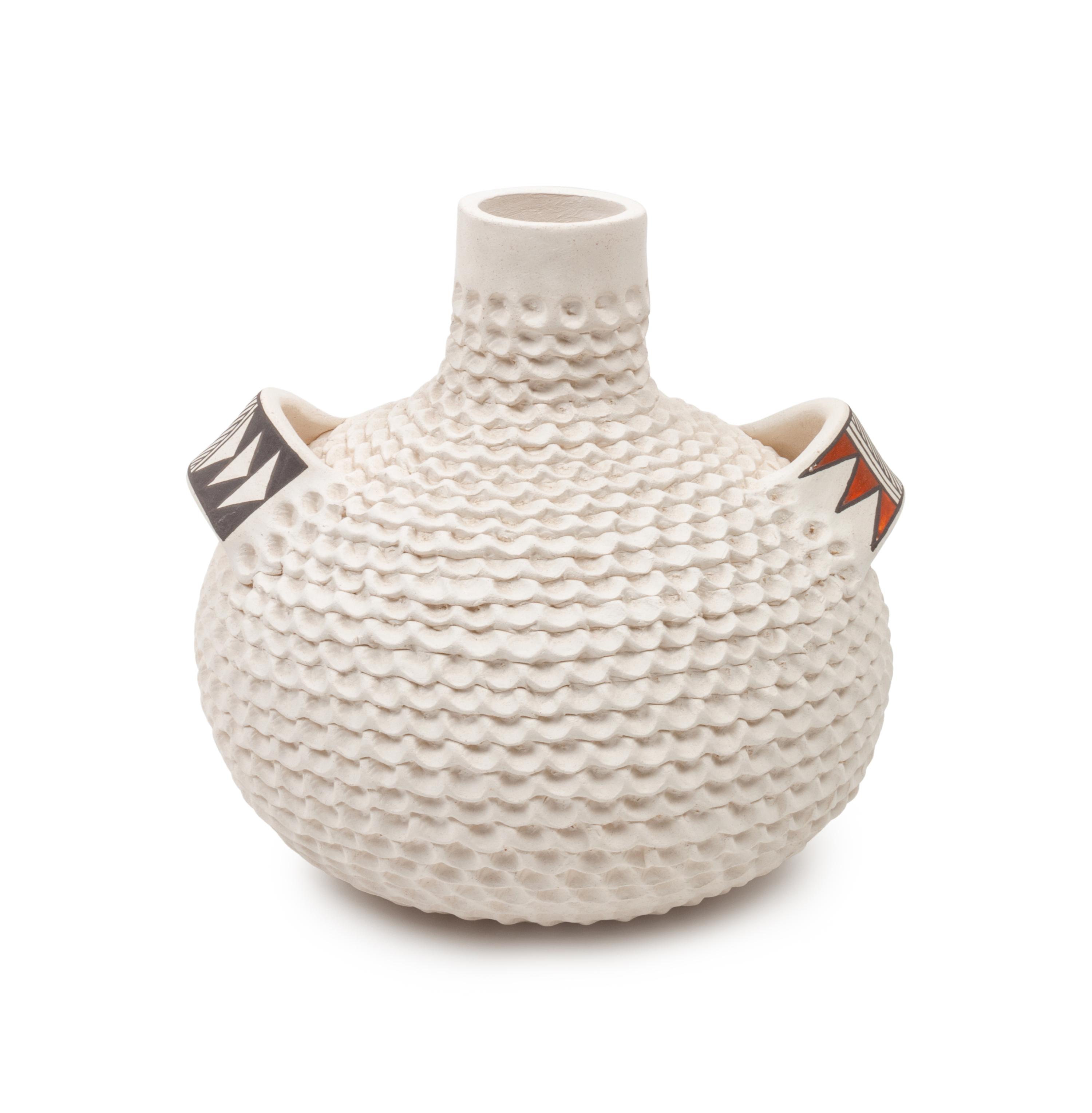 Stella Shutiva (Acoma, 1939-1997) Corrugated Jar