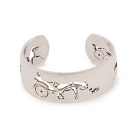 Hermès Sterling Silver Cuff Bracelet