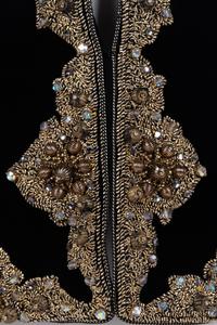 Oscar de la Renta Embellished Velvet Jacket, 1990s