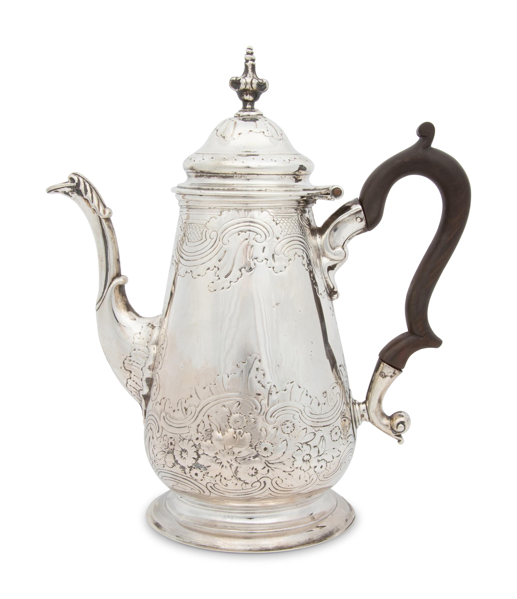An English George II Silver Pitcher