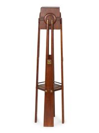An Art Deco Gilt-Metal-Mounted Mahogany Pedestal — EARLY 20TH CENTURY