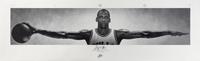 A Michael Jordan Signed Autograph Original Nike Wings Poster (Beckett Authentication Services Letter)