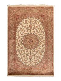 A Nain Silk Rug
